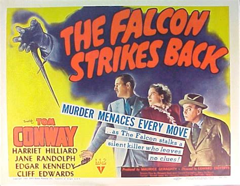  The Falcon Strikes Back –  A Thrilling Noir Adventure Starring a Mysterious Aviator and Daring Femme Fatale!